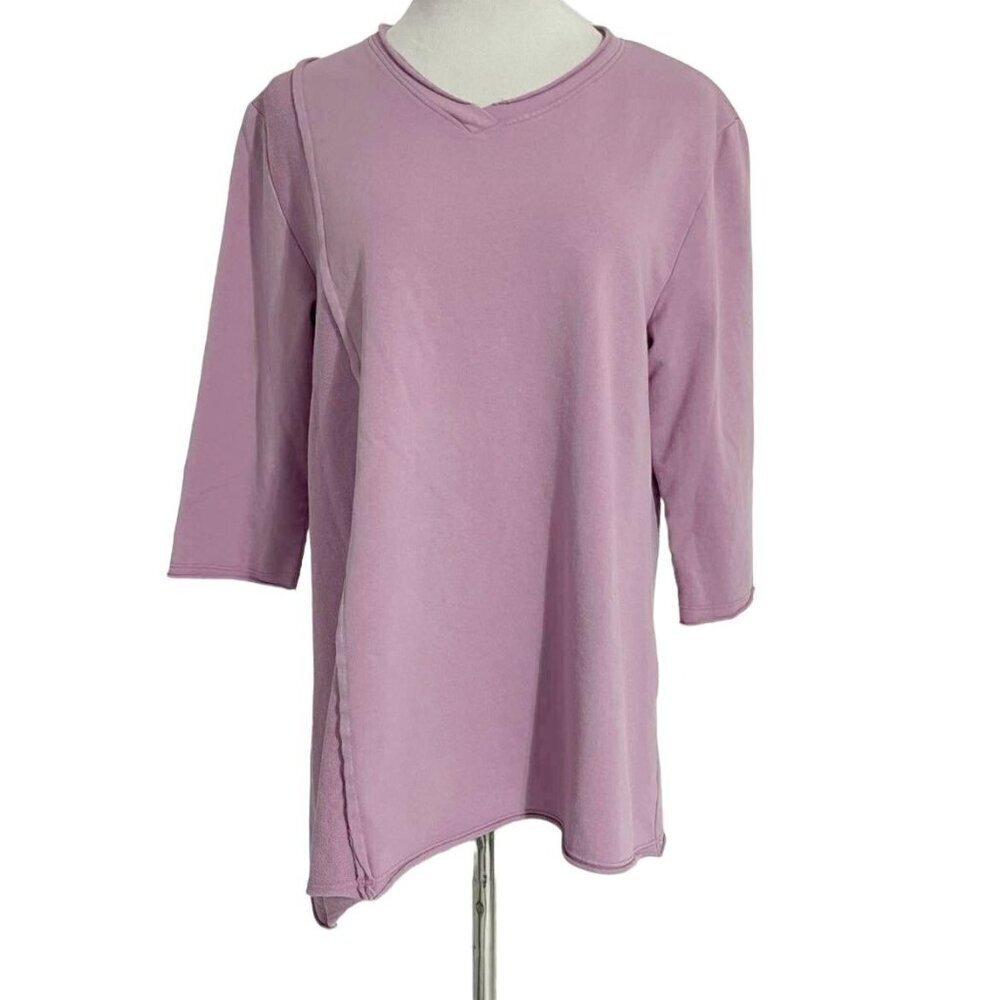 Focus Casual Life Size Small  Top Blouse Lagenlook Wearable Art